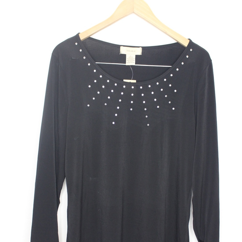 NWT Diana Belle Black Long Sleeve